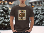 King of Hearts Card Design Men's T-Shirt