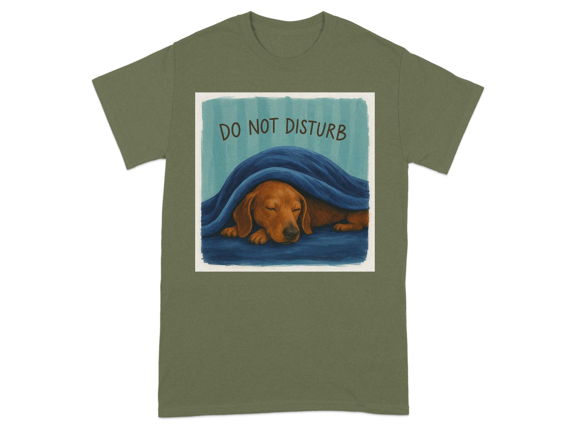 Do Not Disturb Sleeping Dog Graphic T-Shirt product