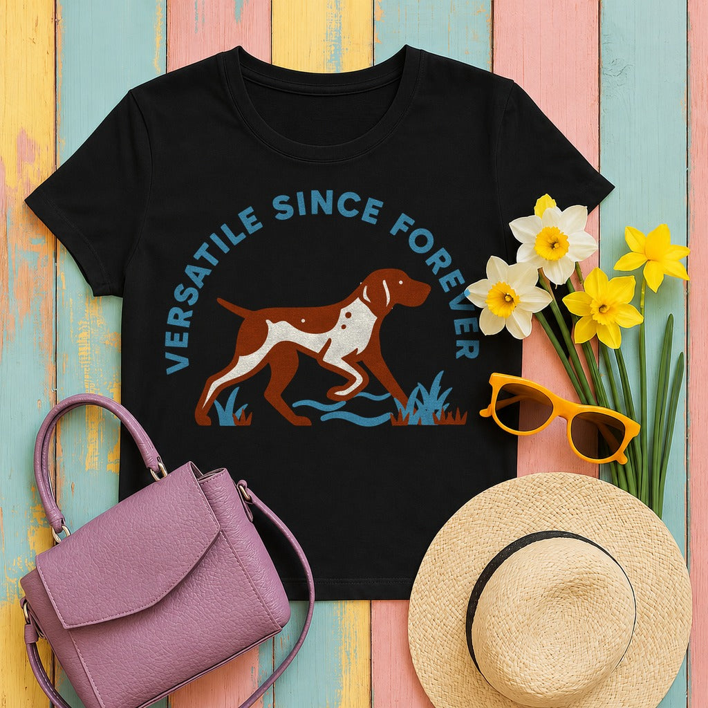 Versatile Since Forever GSP T-Shirt in Black