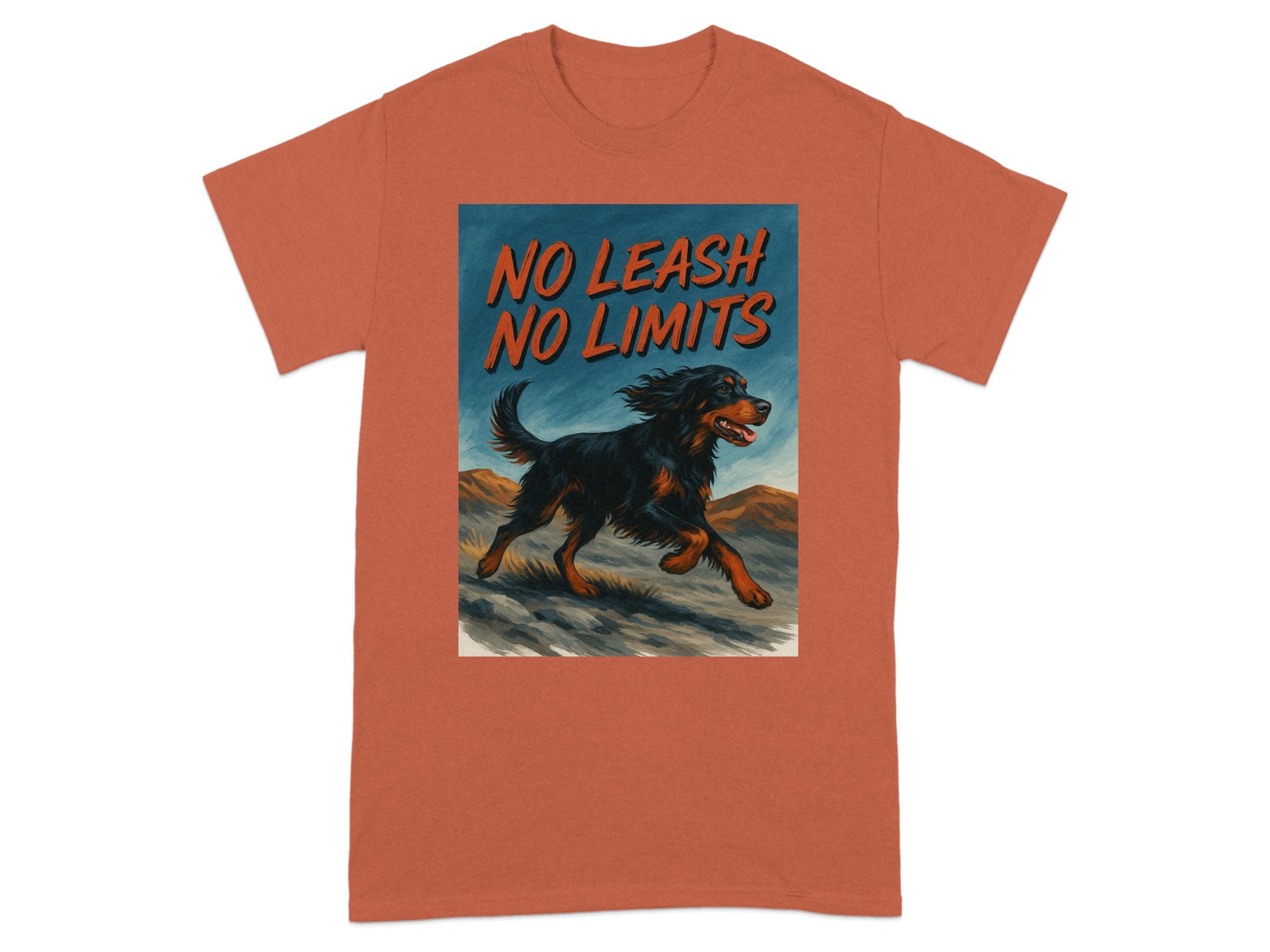 No Leash No Limits Graphic Tee Shirt product