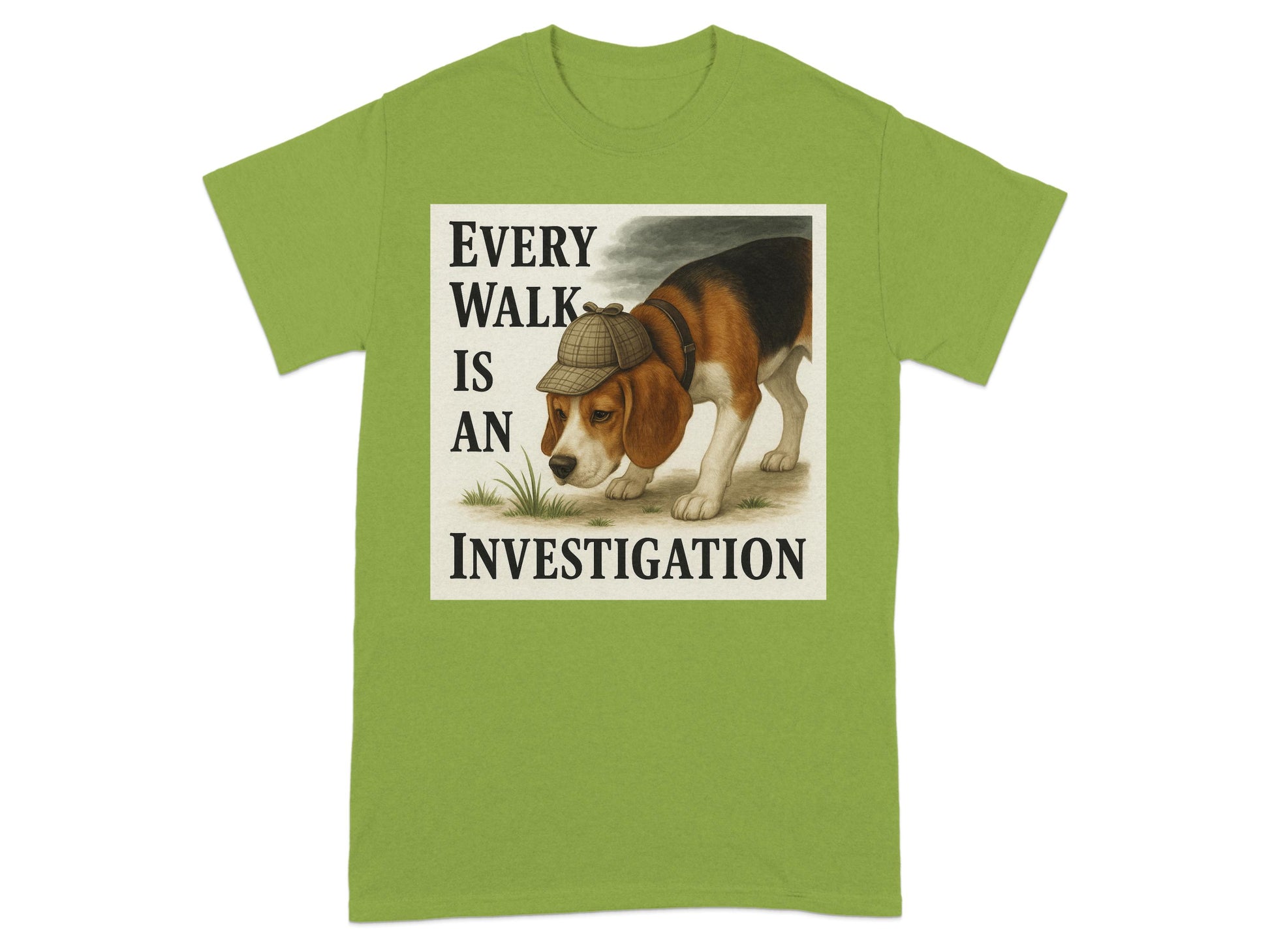 Every Walk is an Investigation T-shirt product