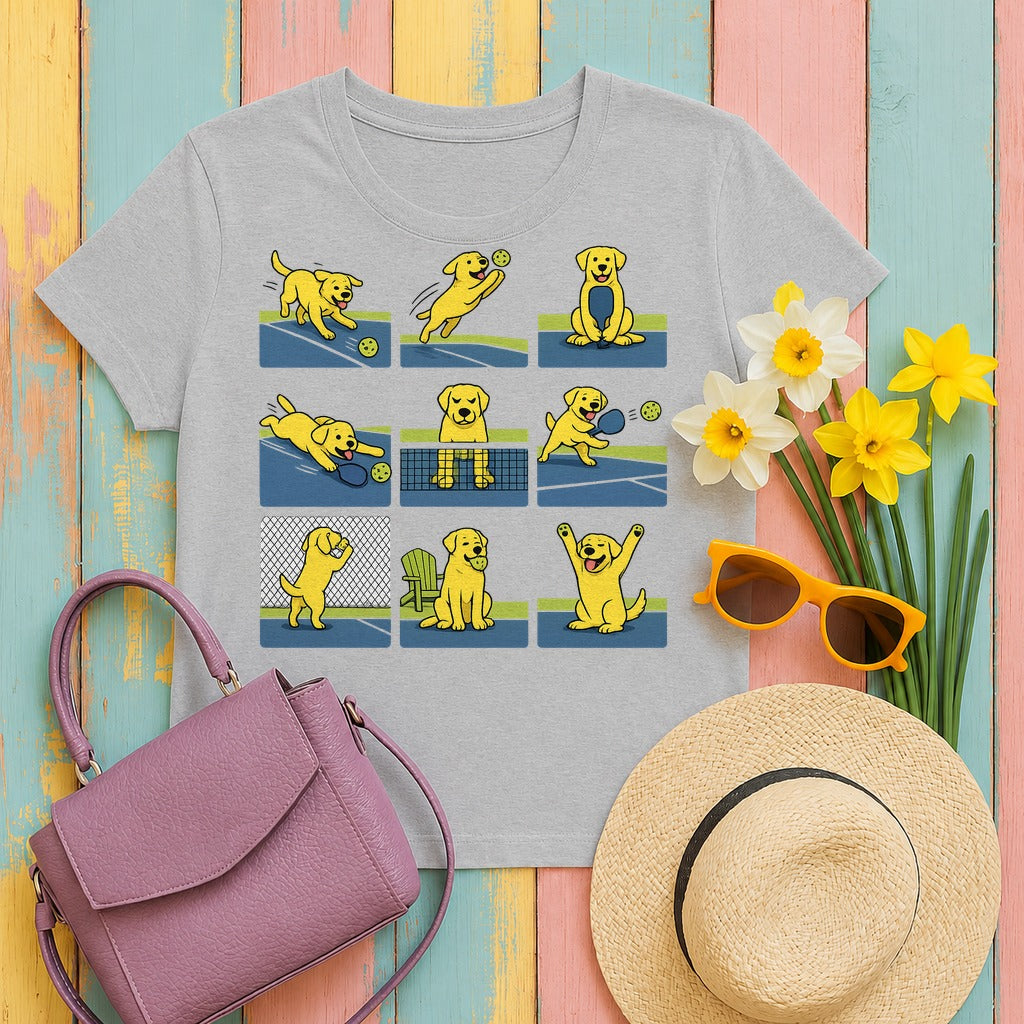 Playful Lab Pickleball T-Shirt in Sport Grey