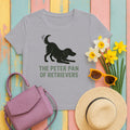 Flat-Coat Peter Pan of Retrievers Tee in Athletic Heather