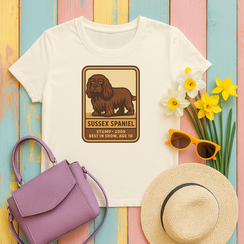 Sussex Stump 2009 Card Tee in Natural
