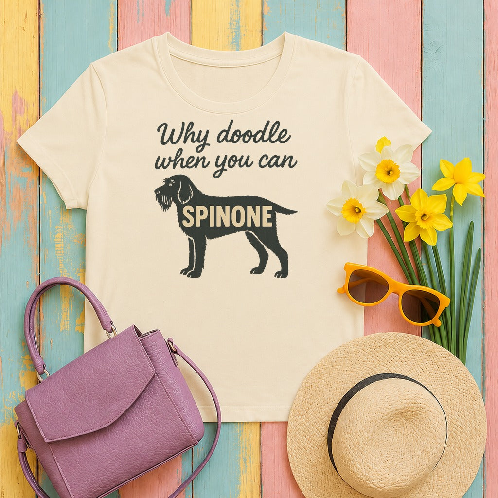 Why Doodle When You Can Spinone Tee