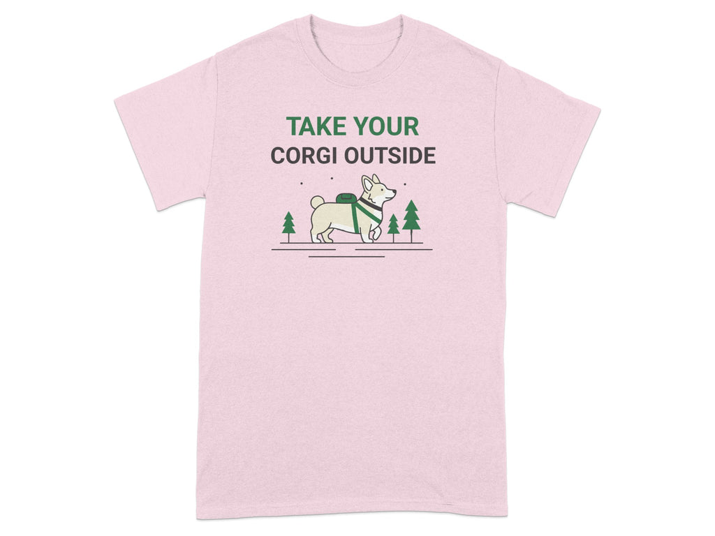 Take Your Corgi Outside Graphic Tee Shirt