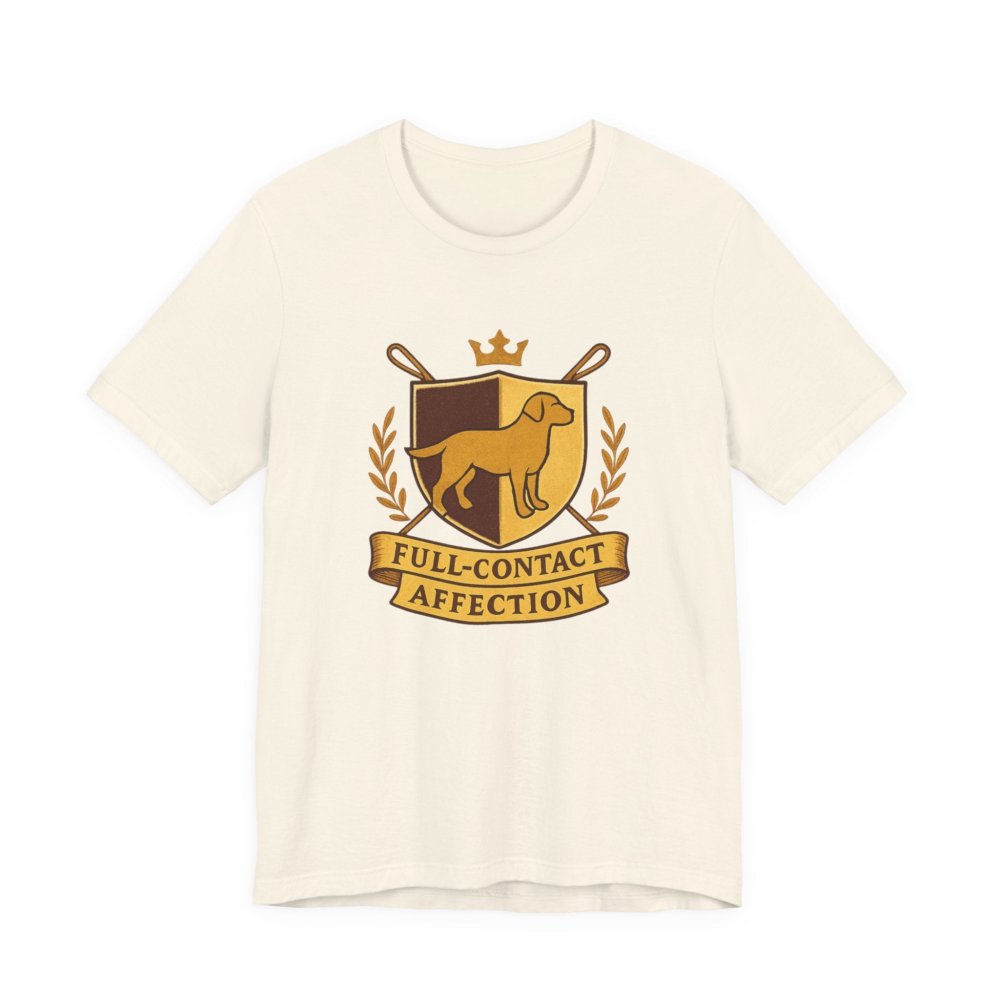 Chocolate Lab Full-Contact Affection Tee