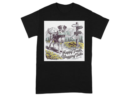 Happy Trails Wagging Tails Graphic T-Shirt product