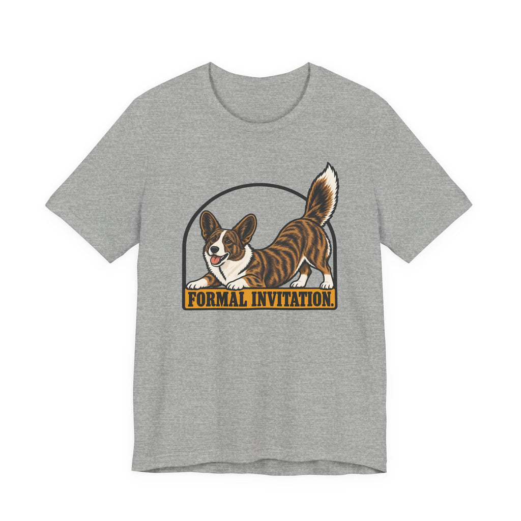 Formal Invitation Corgi T-Shirt