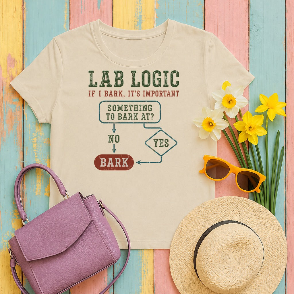 Lab Wisdom T-Shirt in Sand