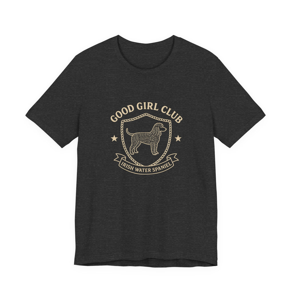 Irish Water Spaniel Good Girl Club Tee