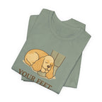 Cocker Your Feet My Pillow Tee