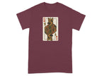 King Card Dog Graphic Design T-Shirt Apparel