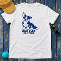One Ear At A Time Corgi T-Shirt in White