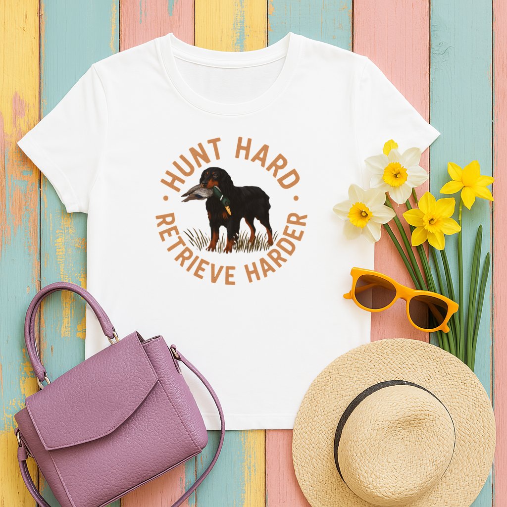 Hunt Hard Retrieve Harder Graphic T-Shirt Product