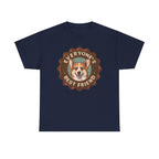 Everyone's Best Friend Corgi Dog With Sign Design T-Shirt
