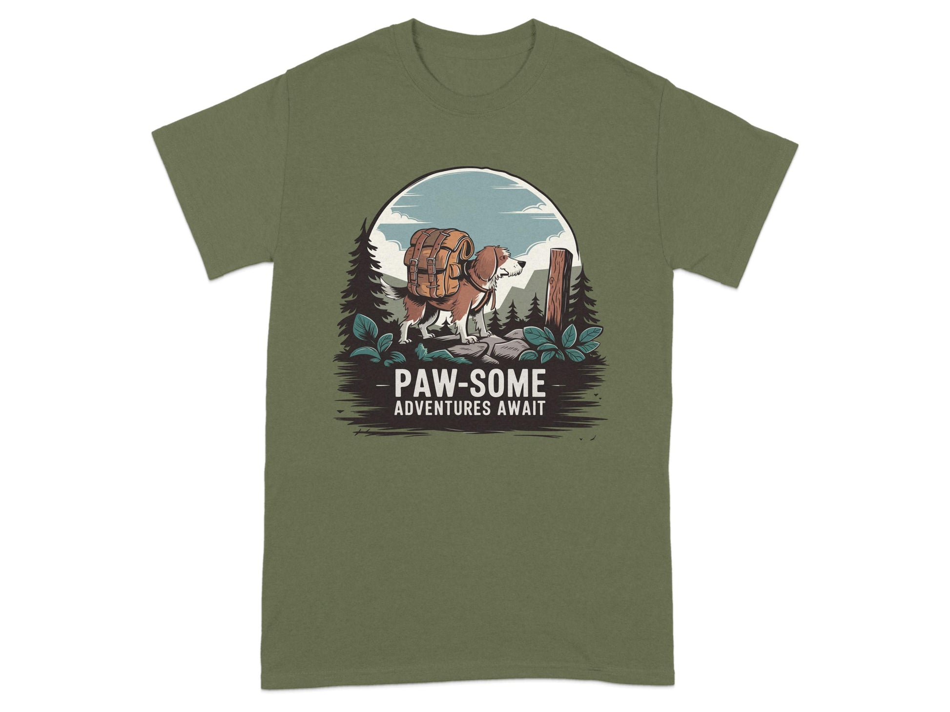 Paw-some Adventures Await T-shirt product