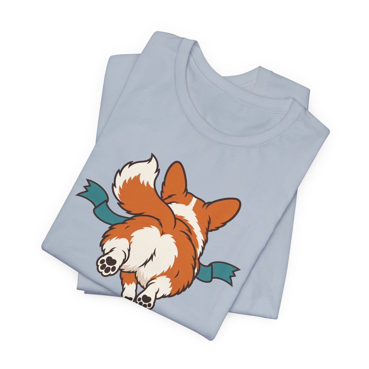 Photo Finish Mostly Fluff Corgi T-Shirt