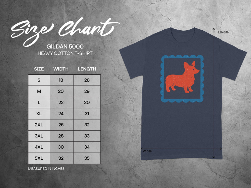 Corgi Print Graphic Unisex T-Shirt for Pet Lovers