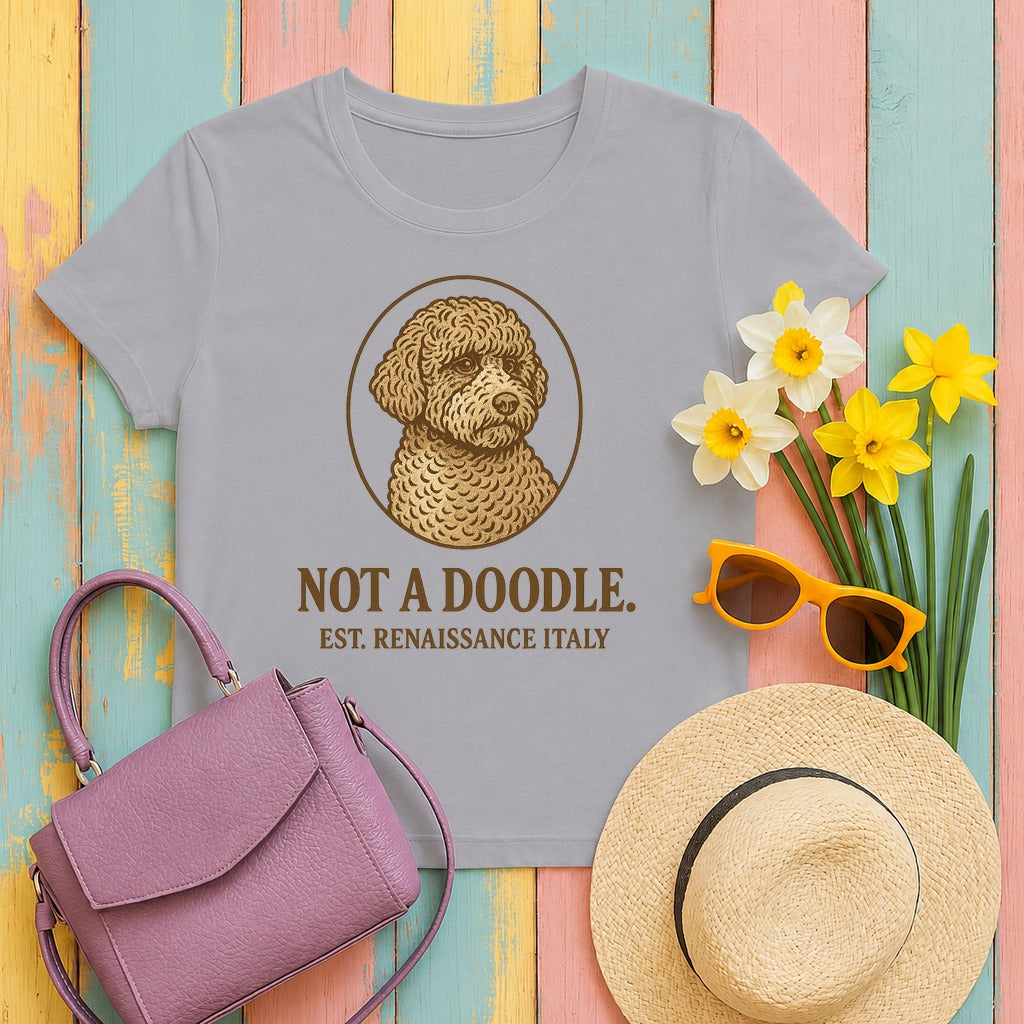 Lagotto Not a Doodle Tee in Athletic Heather