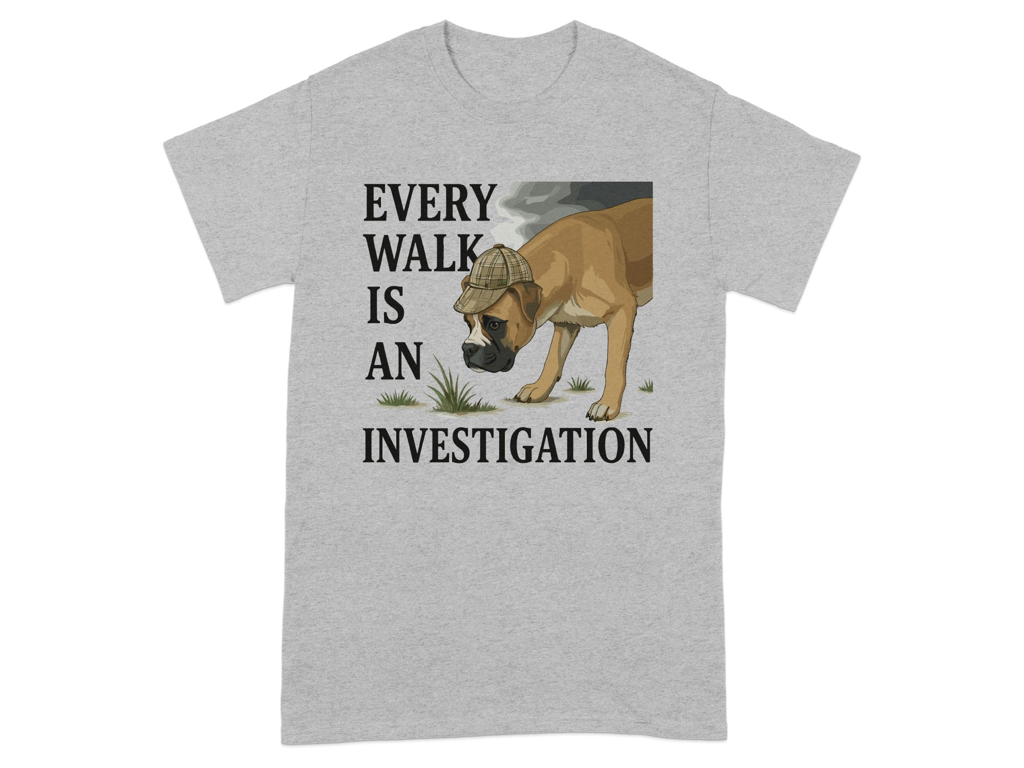 Every Walk is an Investigation T-shirt