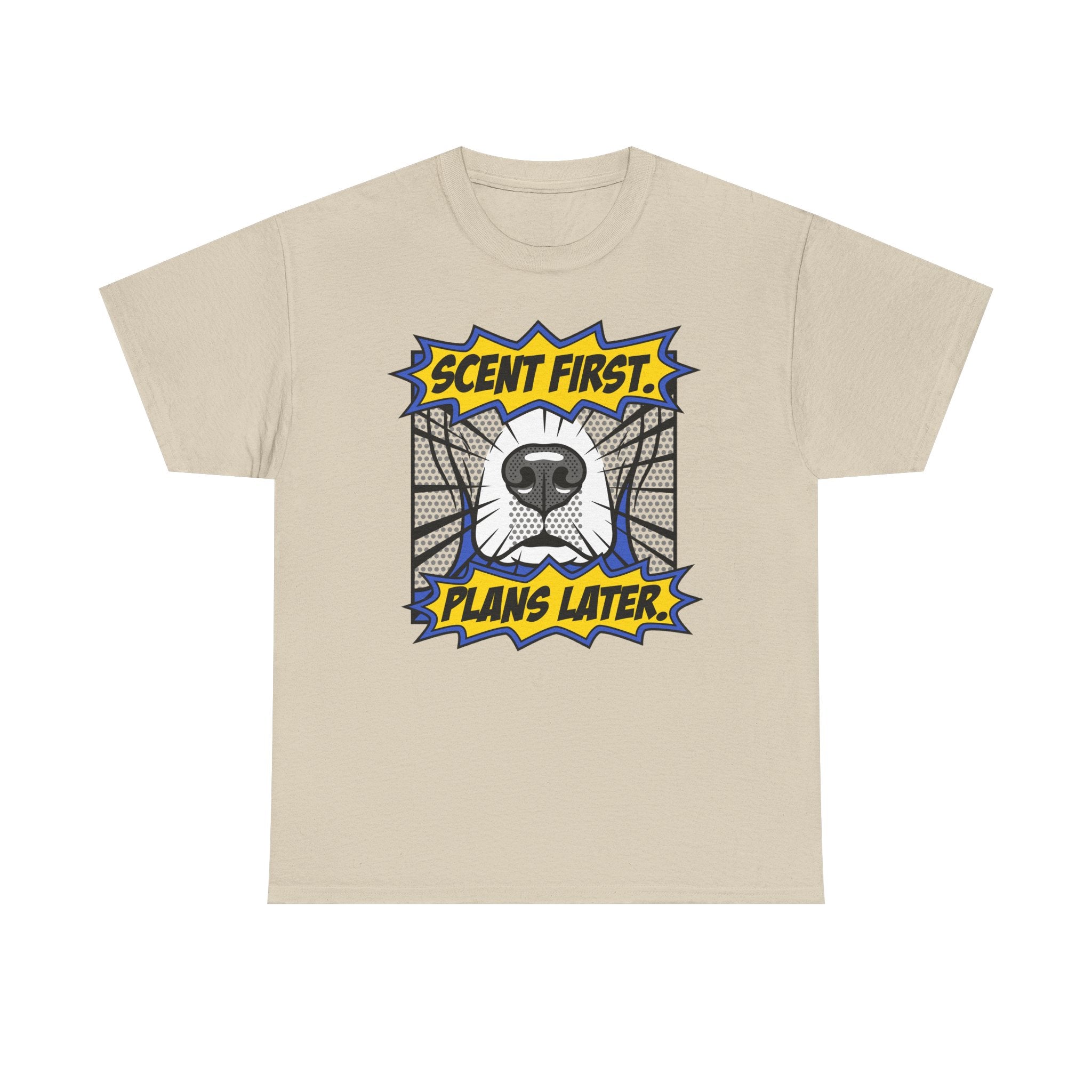 Scent First. Plans Later. Beagle T-Shirt