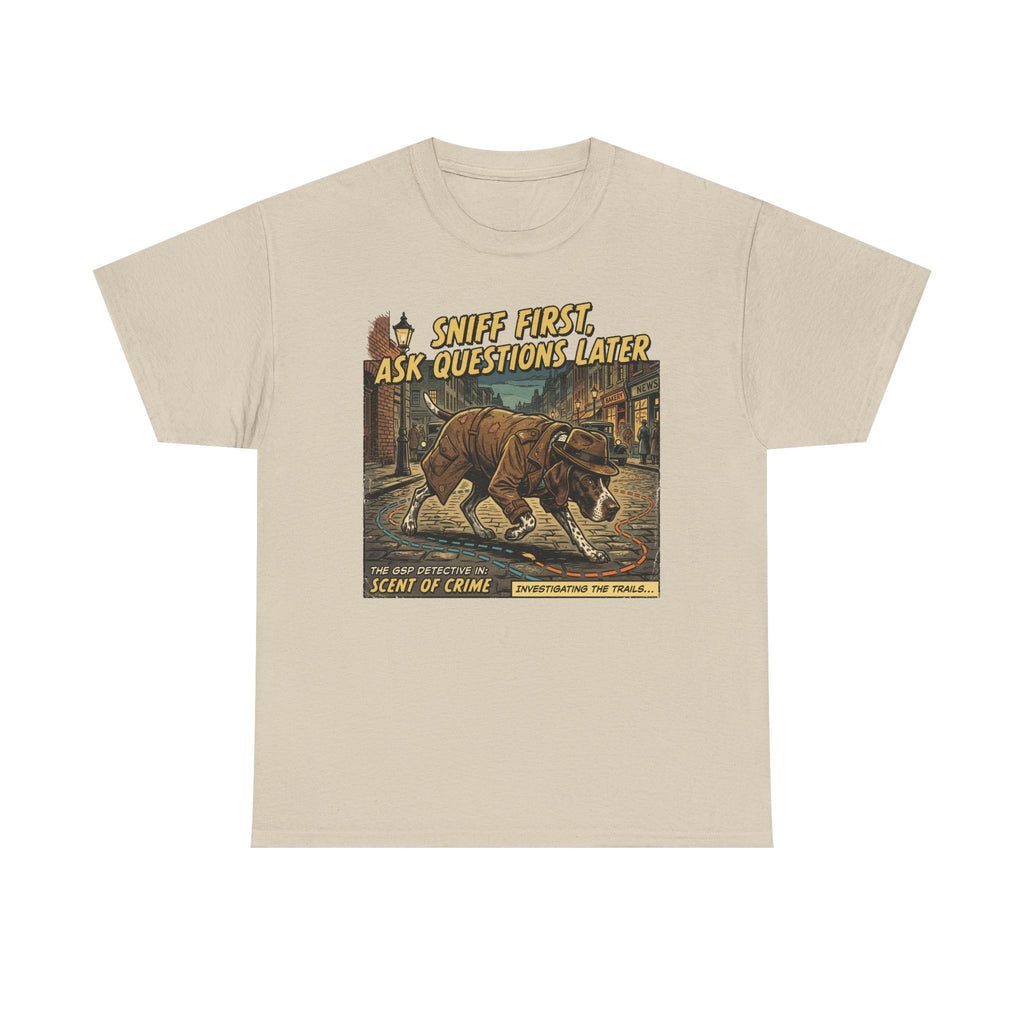 Sniff First GSP Detective Graphic T-Shirt