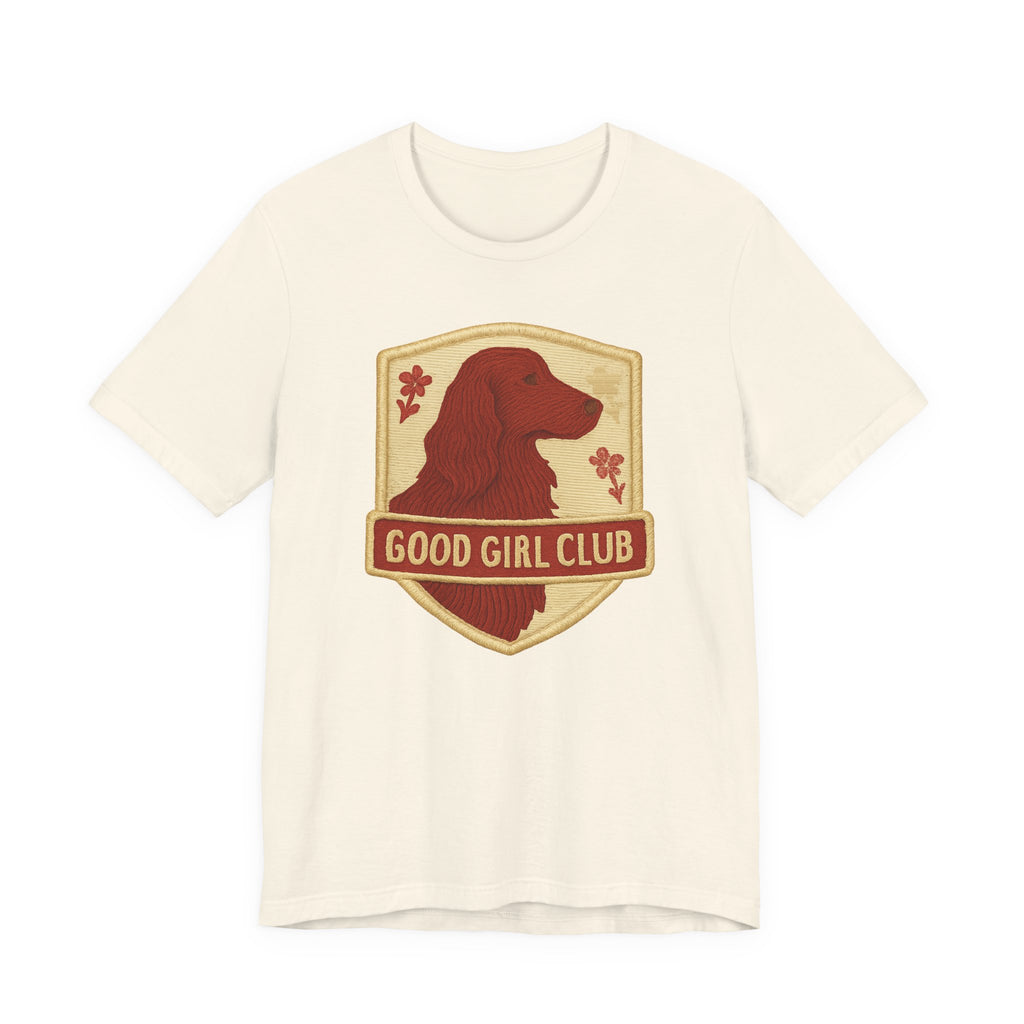 Irish Setter Good Girl Club Tee