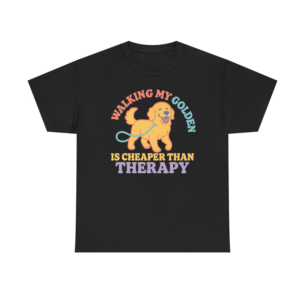 Cheaper Than Therapy Golden Retriever T-Shirt