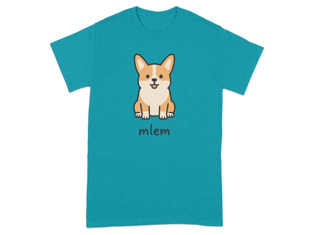 Cute Corgi Mlem T-shirt Perfect for Dog Lovers