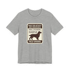Field Spaniel Built For Activity And Endurance Tee