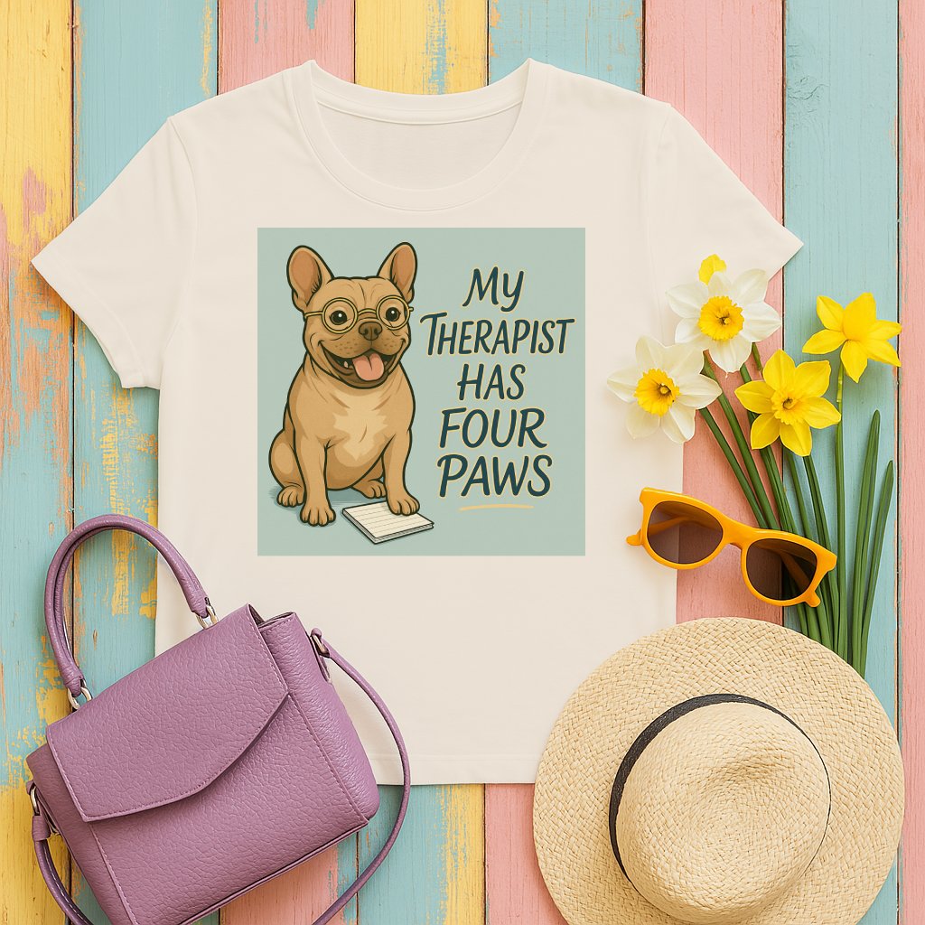 My Therapist Has Four Paws Funny Dog Lover product