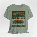 Greyhound 45 MPH Couch Potato Tee