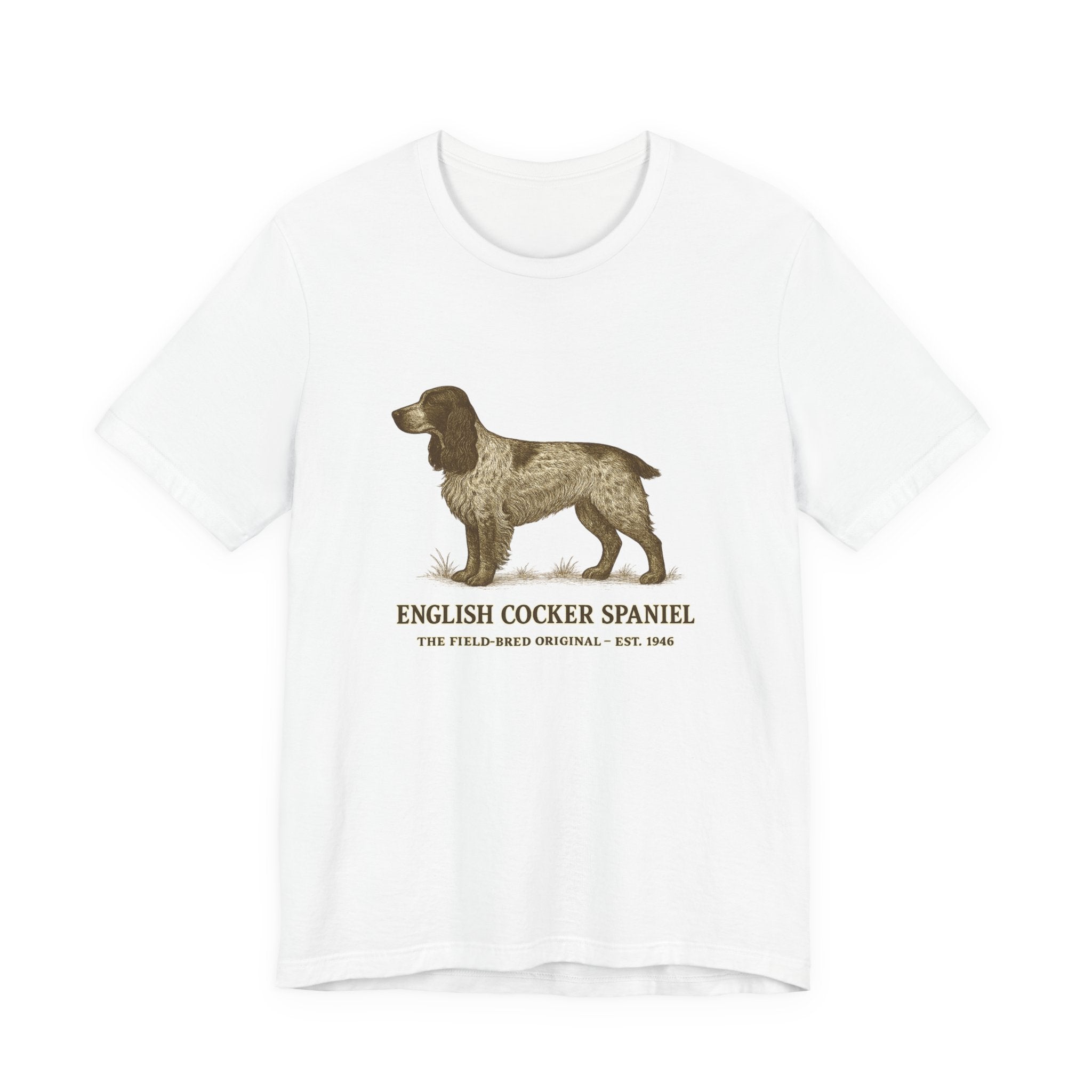 English Cocker Spaniel Field Guide Tee