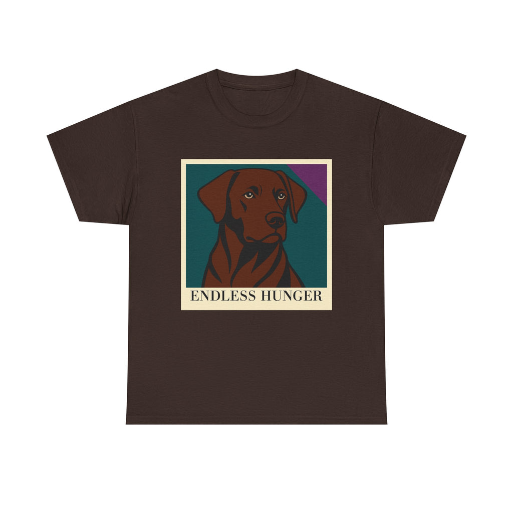 Endless Hunger Chocolate Labrador T-Shirt