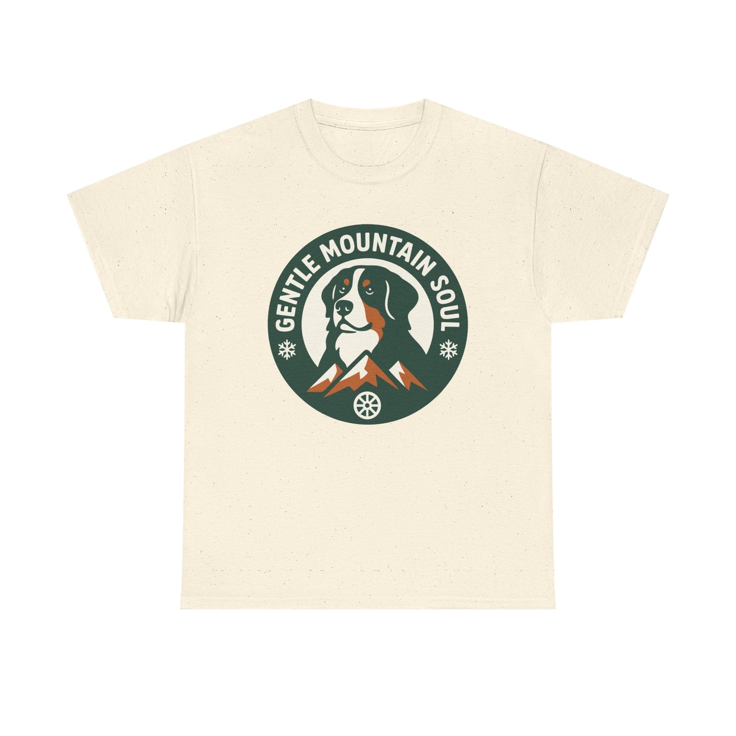 Bernese Mountain Dog Badge - Gentle Mountain Soul T-Shirt
