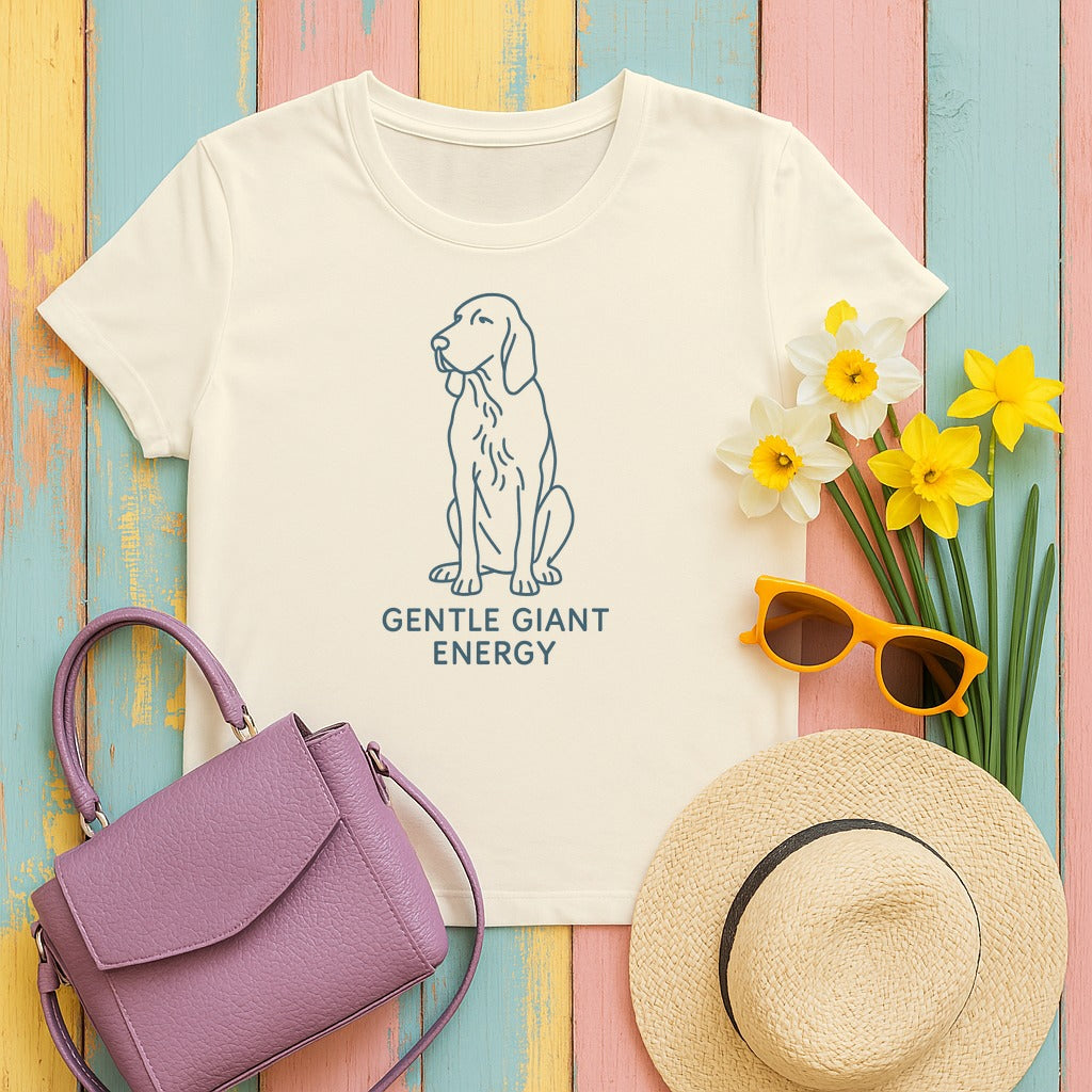 Bracco Italiano Gentle Giant Energy Tee in Natural