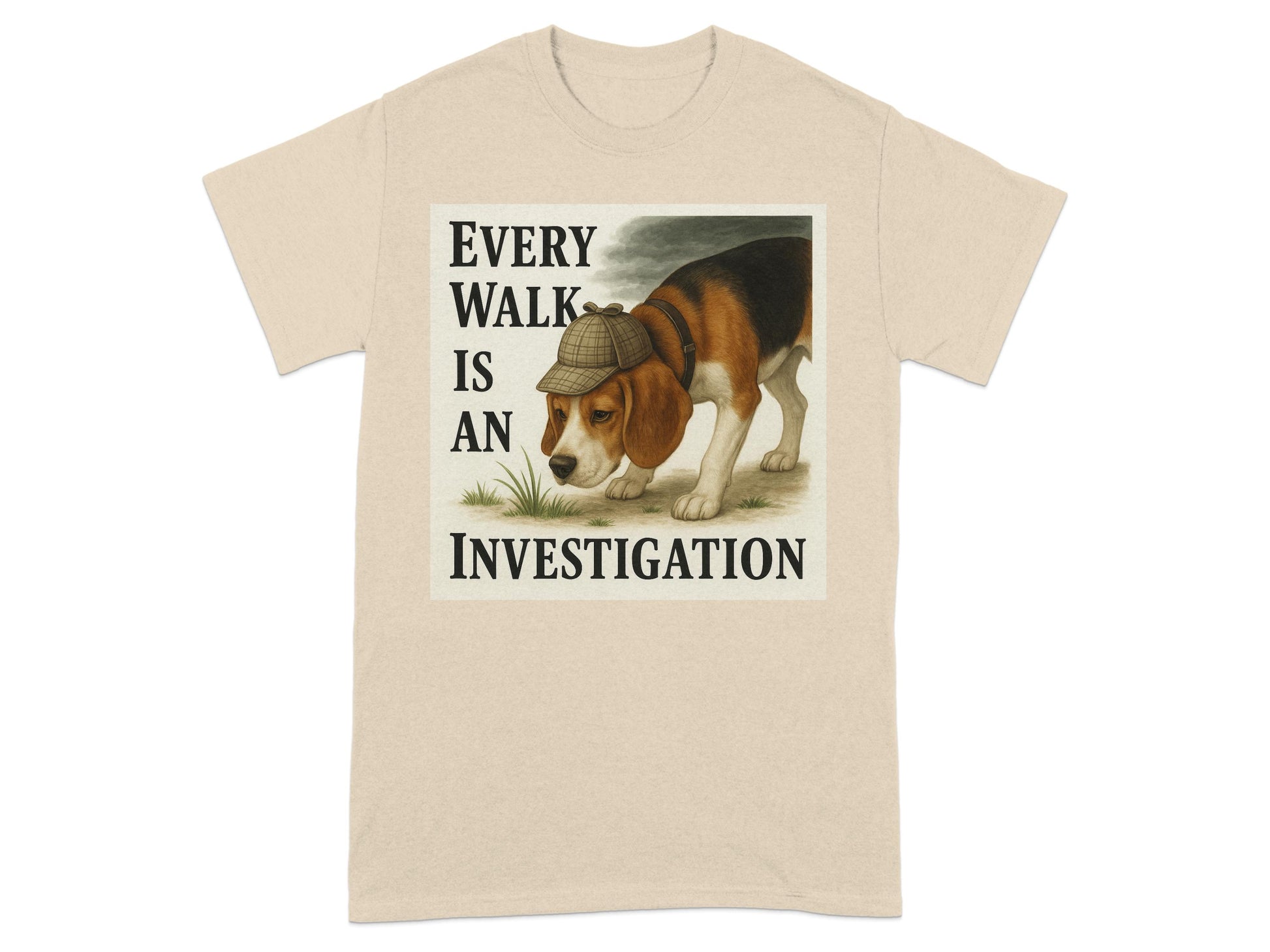 Every Walk Is An Investigation Graphic T-Shirt product type