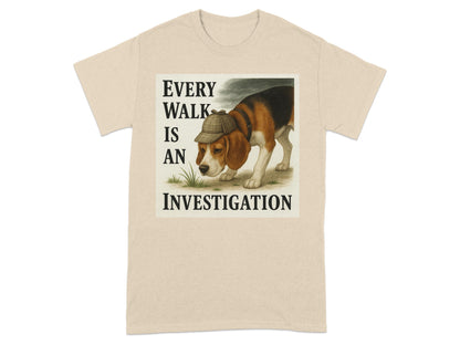 Every Walk Is An Investigation Graphic T-Shirt product type