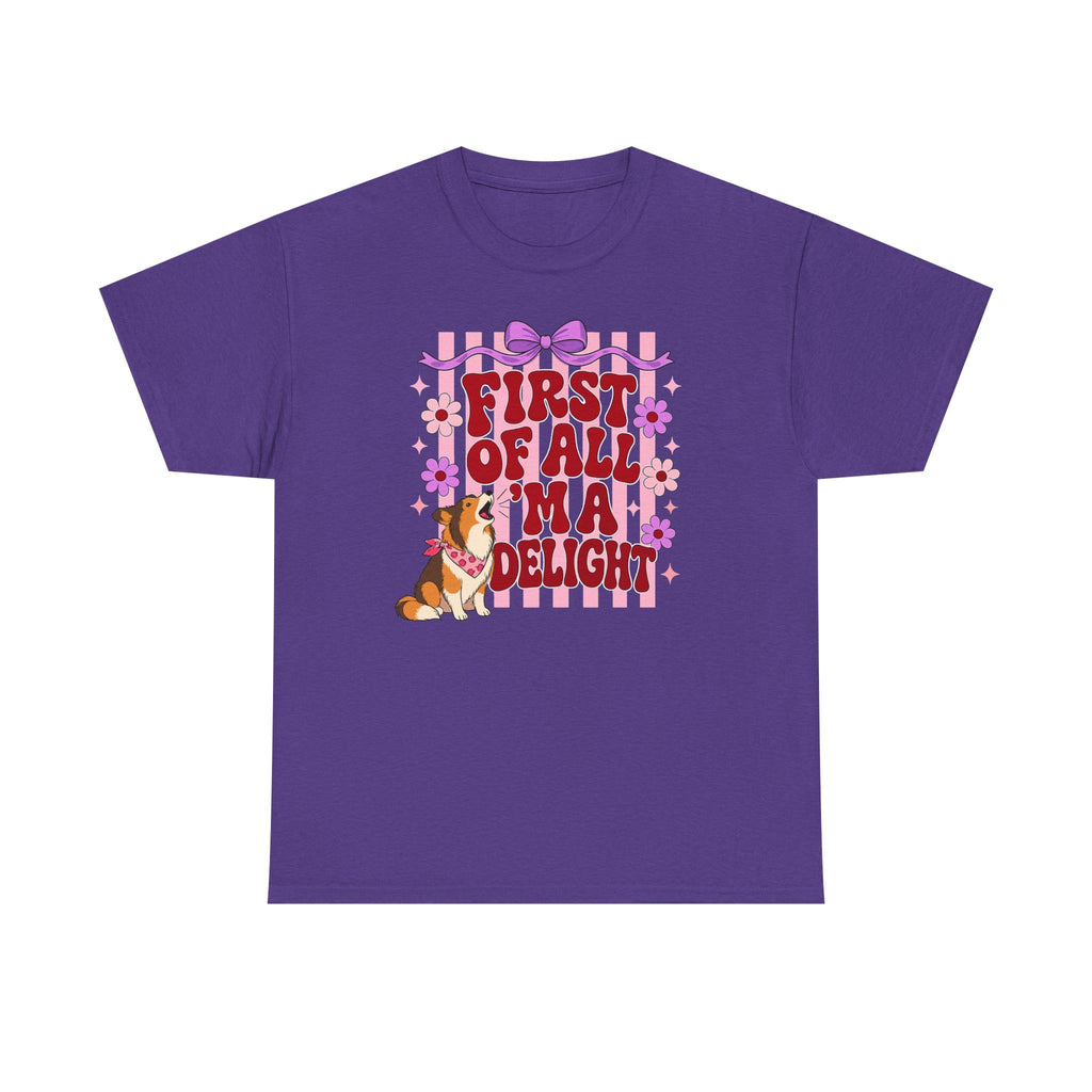 Whimsical ‘I’m A Delight’ Corgi T-Shirt