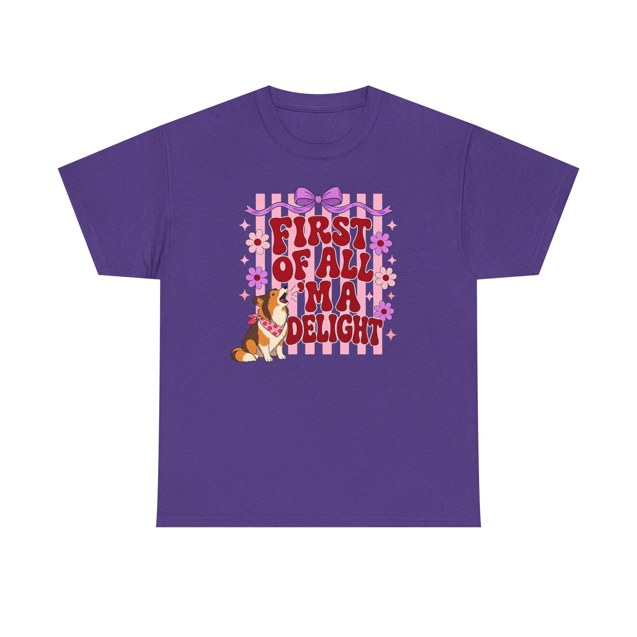 Whimsical ‘I’m A Delight’ Corgi T-Shirt