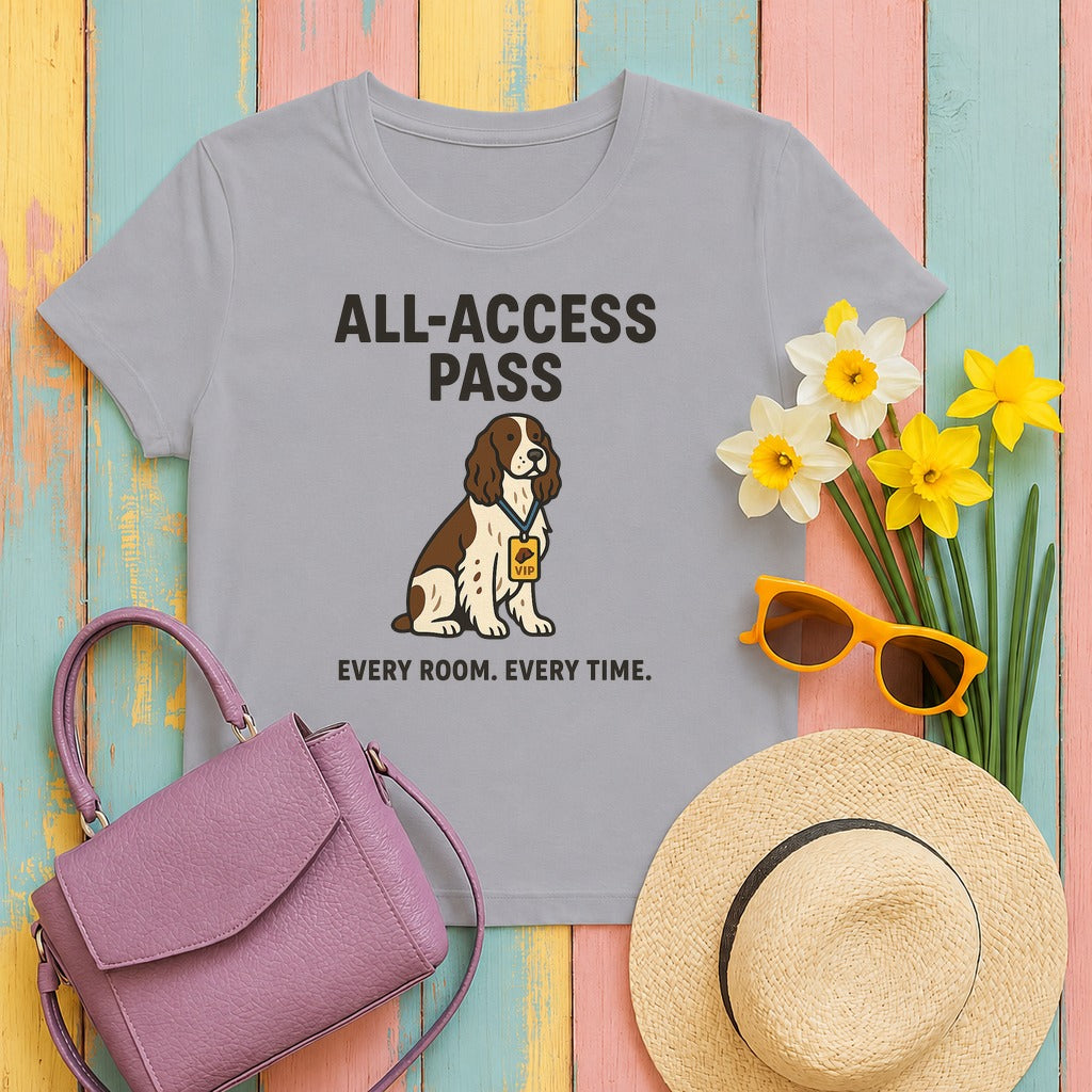 Springer All-Access Pass Tee in Athletic Heather