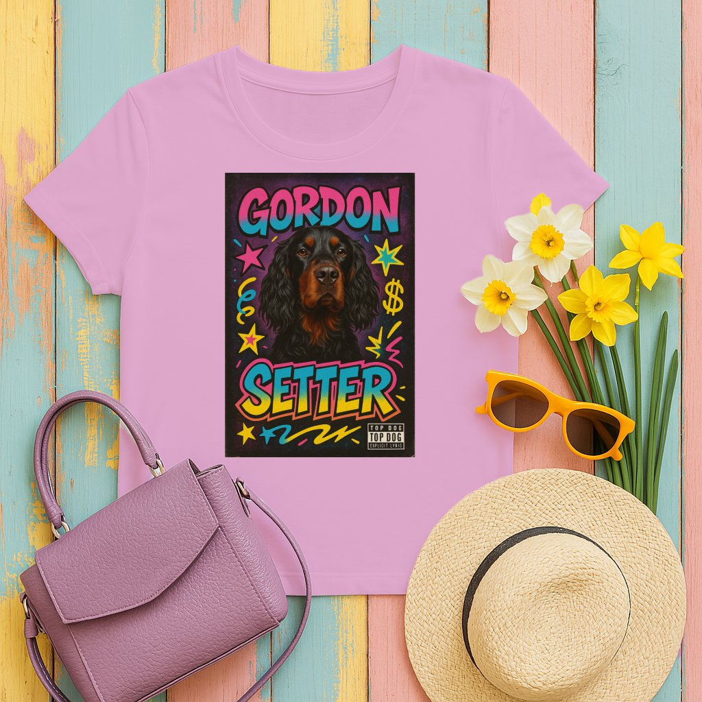 Gordon Setter Colorful Graphic Dog Lover T-Shirt product