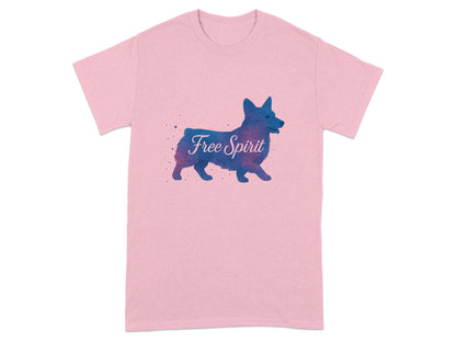 Free Spirit Corgi Printed Graphic T-shirt product type