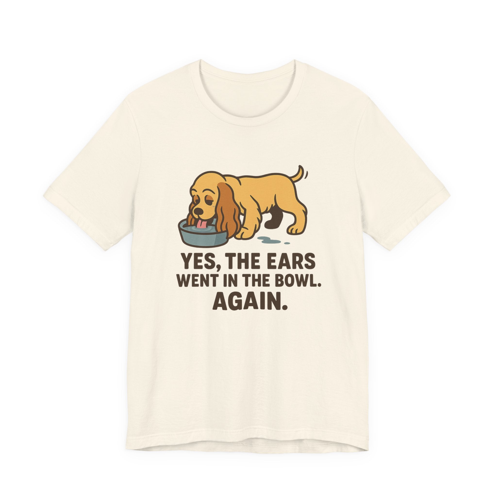 Cocker Ears in the Bowl Tee