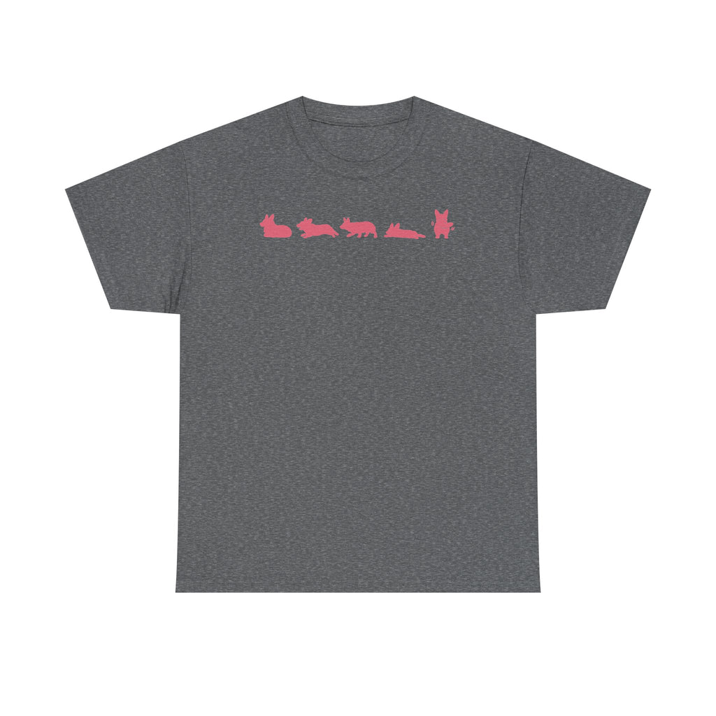 Whimsical Corgi Silhouettes t-shirt, view 2