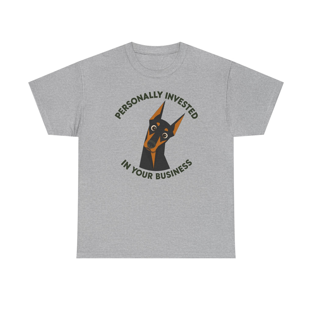 Invested Doberman T-shirt