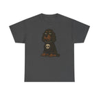 Goth Punk Gordon Setter With Skull T-Shirt