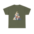 Sleeping Dogs Stacked Christmas Tree T-Shirt