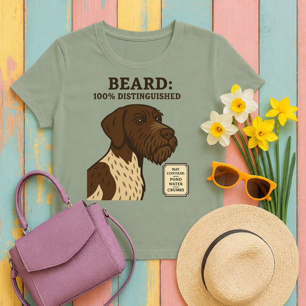 GWP Beard 100% Distinguished Tee in Sage